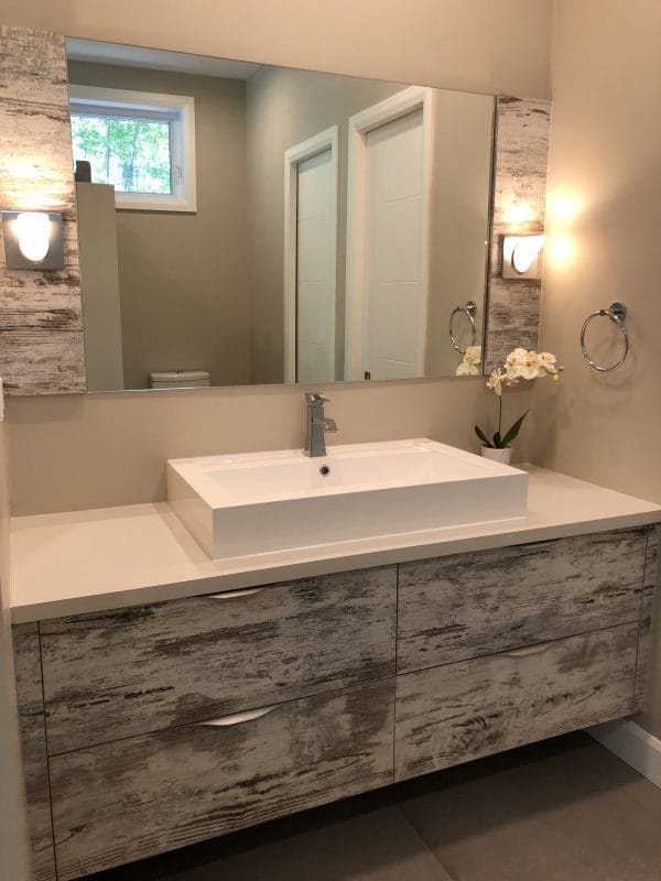 Salle de bain contemporaine JL Design Lupien